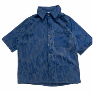 Camo Blue Button Shirt