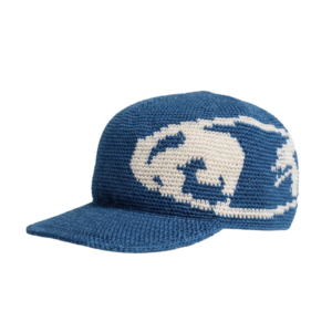 The Eyes - Crochet Hat Blue