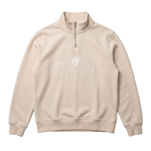 Creative Dept - Quarter Zip Vanilla